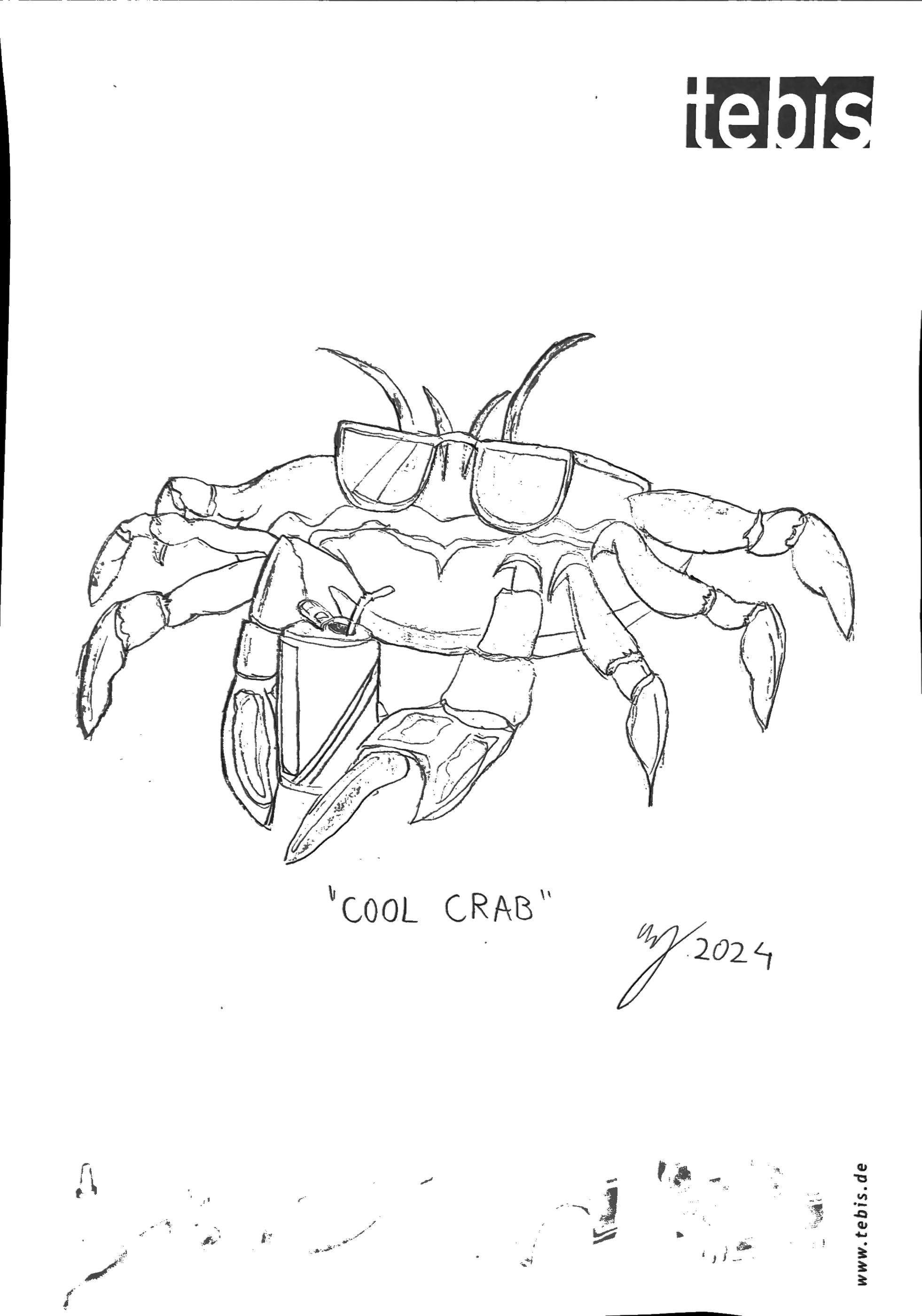 Cool crab.